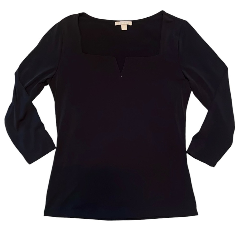 🌻 Sunny Leigh 3/4 Length Sleeve Square Neck Top